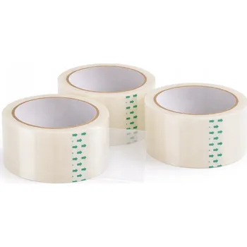 Lepicí páska Průhledná lepicí páska balicí 110m 120y 48mm/120y Silná, 3 ks