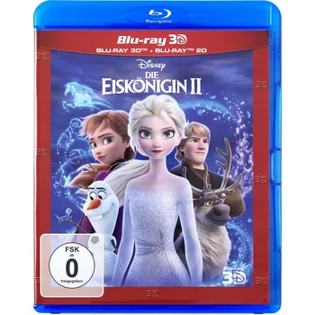 Blu-ray film Frozen II (Kraina lodu II) (Disney) Blu-ray disk