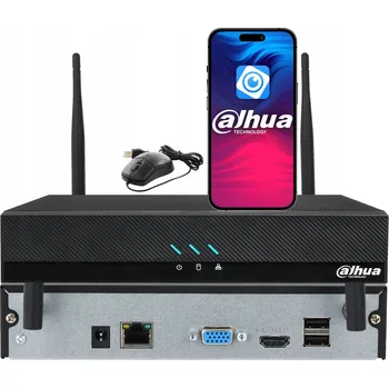 IP kamera IP rekordér Dahua NVR2108HC-W, Analytika pro 8 IP kamer, až 16MP, 1 HDD