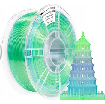 Filament PLA filament iBOSS 1,75 mm 1 kg šedý