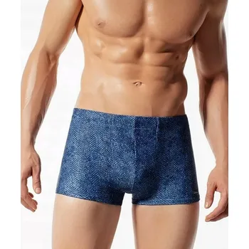 Pánské plavky Atlantic Pánské plavky boxerky Šortky do bazénu Animal velikost M