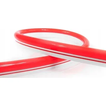 LED páska LED PÁSEK / 24V / COB / 10W / 480 LED / IP67 / ČERVENÝ - ROLE 5M