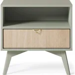 Piaski Noční stolek Forest S 54 provedení - vyber: eukalyptus + Jodelka scandi
