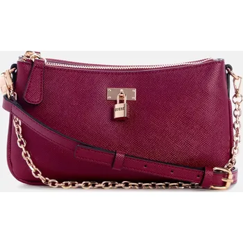 Kabelka GUESS dámská kabelka,crossbody Nora červená