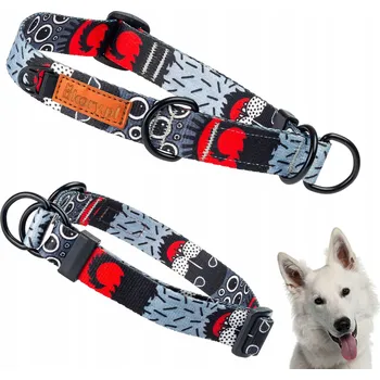 Obojek pro psa Materiálový obojek pro psa Ukory vel. L/XL