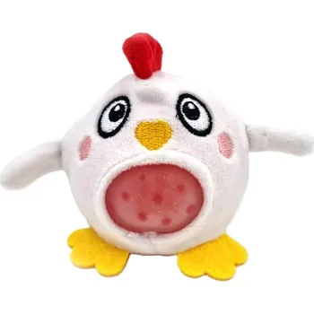 plyšák Nekupto Antistresový kámoš Jarní kolekce - Slepička Anička