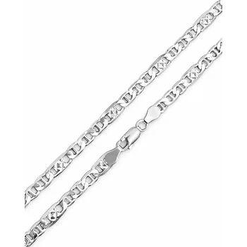 Náramek Leru Stříbrný náramek pancer můstkový s gravárováním Délka náramku: 19cm