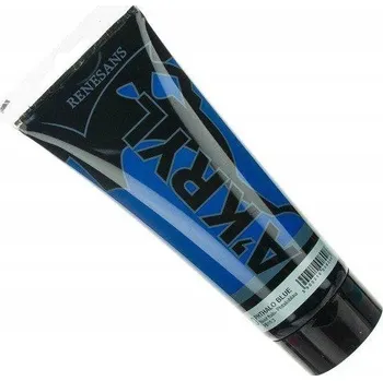 Vodová barva Akrylová Barva Renesans A'kryl 200 ml. ULTRAMARÍNOVÁ č. 21