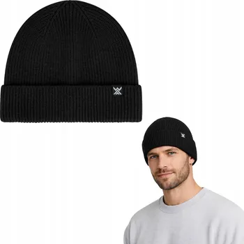 Čepice Zimní čepice Woolcano Merino HAT0440 černá