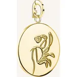 Rosefield přívěsek zlaté barvy Zodiac Coin Rak