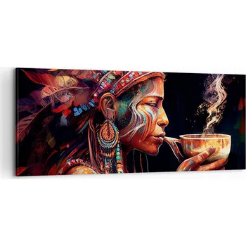 Obraz Foto obraz na plátně canvas 100x40 šaman obývací pokoj ložnice na zeď velký