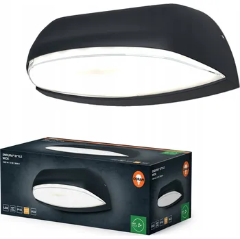 Venkovní osvětlení Venkovní nástěnné LED svítidlo 12W 530lm 3000K šedé IP54 Endura