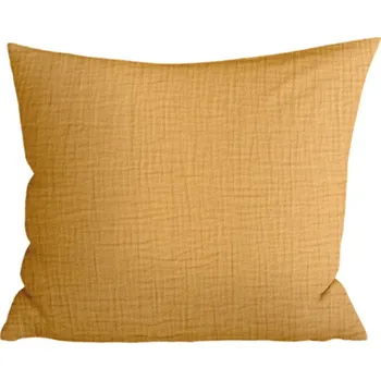 Povlak na polštářek Mušelínový povlak na polštář MUSSARI 45x45 cm, hořčicový