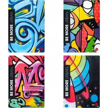 Sešit Sešit A4 s mřížkou Koh-I-Noor, 72 stran, BE MORE URBAN