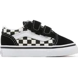 tenisky dětské VANS TD Old Skool V (PRIMARY CHECK) BLK/WHITE - 23,5