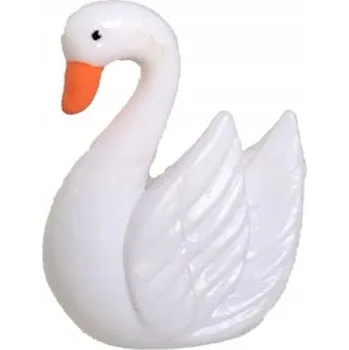 Figurka Figurka Labuť model bílá