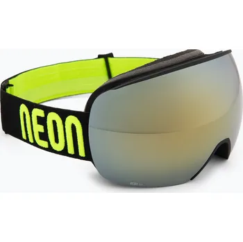 Lyžování Lyžařské brýle Neon Beam black/yellow/mirror bronze