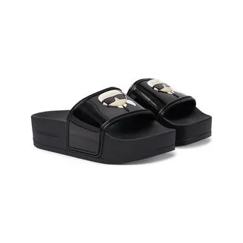 Dámské pantofle Nazouváky KARL LAGERFELD Kondo Maxi II KL80805C Černá 35