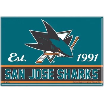 Dekorativní magnet Magnetka na Lednici San Jose Sharks NHL