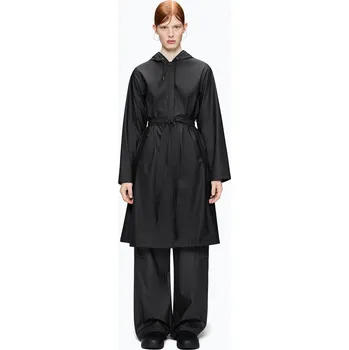 Dámský kabát Dámský nepromokavý kabát Rains A-Line Longer black