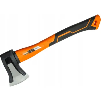 Sekera ŠTÍPACÍ SEKERA 1000 G 50 HRC S VRATIDLEM ZE SKLOLAMINÁTU 430 MM POLAX