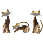 Prodex Kočka kovová set 3 ks PRODEX 25187