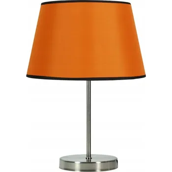 Lampička Stolní lampa Candellux Pablo oranžová, šedá 60 W