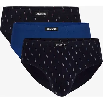 Slipy Pánské bavlna slipy Atlantic L (balení 3 ks)