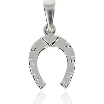 Přívěsek Zlatnictví Helios Přívěsek bílé zlato podkova