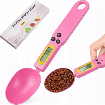 Kuchyňská váha KUCHYŇSKÁ VÁHA LŽÍCE ELEKTRONICKÁ PŘESNÁ LCD 500g BATERIE DISPLEJ