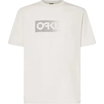 Pánské tričko Oakley pánské tričko Dual B1B Logo White | Bílá | Velikost XL | 100% bavlna
