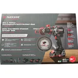 Parkside Performance Sada s aku příklepovou vrtačkou PSBSAP 20-Li D4