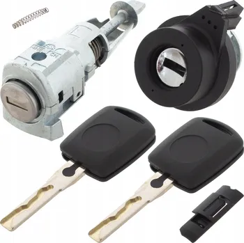 Vložka do dveří SPÍNAČ ZAPALOVÁNÍ + VLOŽKA LEVÝCH DVEŘÍ pro Škoda FABIA I OCTAVIA