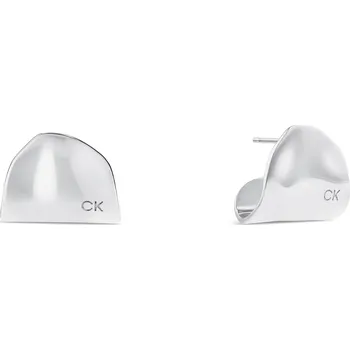 Šperk Calvin Klein Nápadité ocelové náušnice pecky Reflect 35000621 + 2 měsíce na vrácení zboží