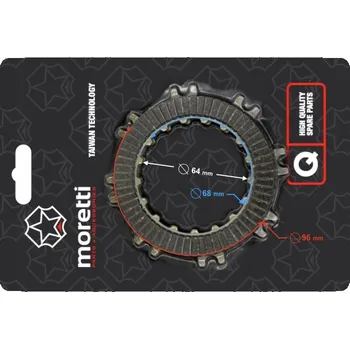 Spojková lamela Lamela spojky motoru 110cc