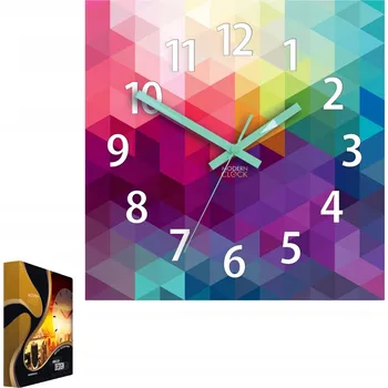 Hodiny Nástěnné hodiny v moderním stylu Akrylové Expressio s číslicemi Kulatý