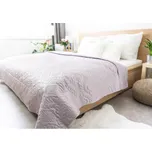 Luxusní přehoz na postel 220 × 240 cm – světle a tmavě fialový, jemný a hypoalergenní ️ Luxusní přehoz: Tmavě fialová