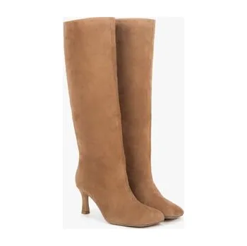 Dámské kozačky Estro Kozačky ER00118398 Béžová 40