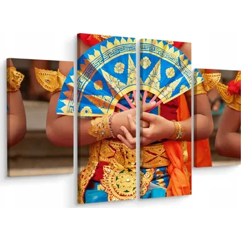 Obraz Vícedílný Barevný Obraz VĚJÍŘ 3D 200x150 cm