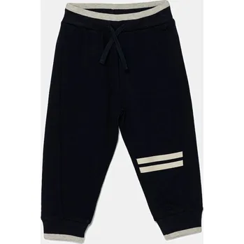 Chlapecké kalhoty Dětské bavlněné tepláky United Colors of Benetton 3BC1GF04O.P.Seasonal námořnická modř 59X, vel. 90