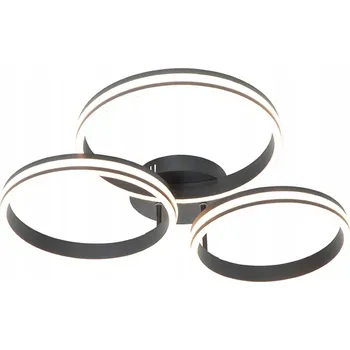 IP kamera Stropní reflektor kulatý QAZQA černý