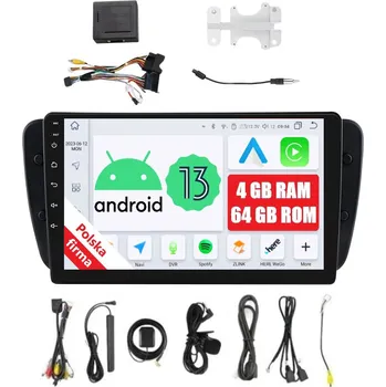 Autorádio 2DIN AUTORÁDIO S NAVIGACÍ ANDROID Seat IBIZA 4 IV 4/64 GB DSP CARPLAY LTE