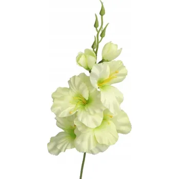 umělá květina UMĚLÉ KVĚTY ROSTLINY MEČÍK MEČÍKY 1 KS 54 CM