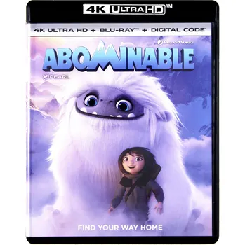 Blu-ray film Abominable (O Yeti!) Blu-ray disk