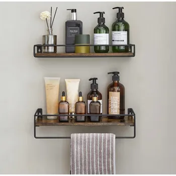 police SADA 2X ZÁVĚSNÁ POLICE NA ZEĎ REGÁL ORGANIZÉR S TYČÍ VASAGLE LOFT!