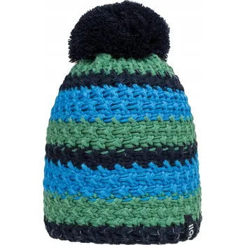 Čepice Čepice zimní s bambulí zeleno-modrá Doll, vel. 53