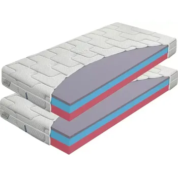 Matrace Materasso Matrace AIRGEL Comfort 1+1 Zdarma ALGUA 80 x 200 x 20