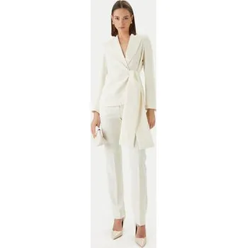 Dámské sako Marella Sako Meandro 2613041053 Écru Slim Fit 40