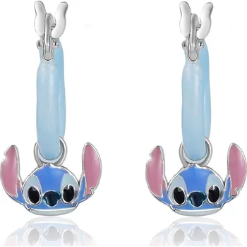Náušnice Disney dětské náušnice MINI Stitch stříbrné ES00100SL.CS