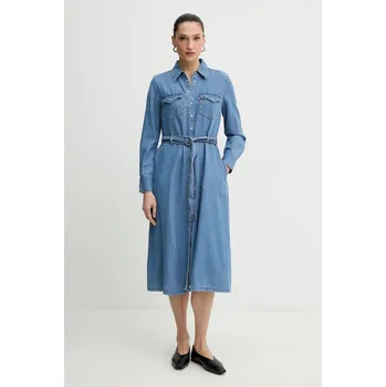 Dámské šaty Šaty Levi's 004H3 modrá 50X, vel. XS